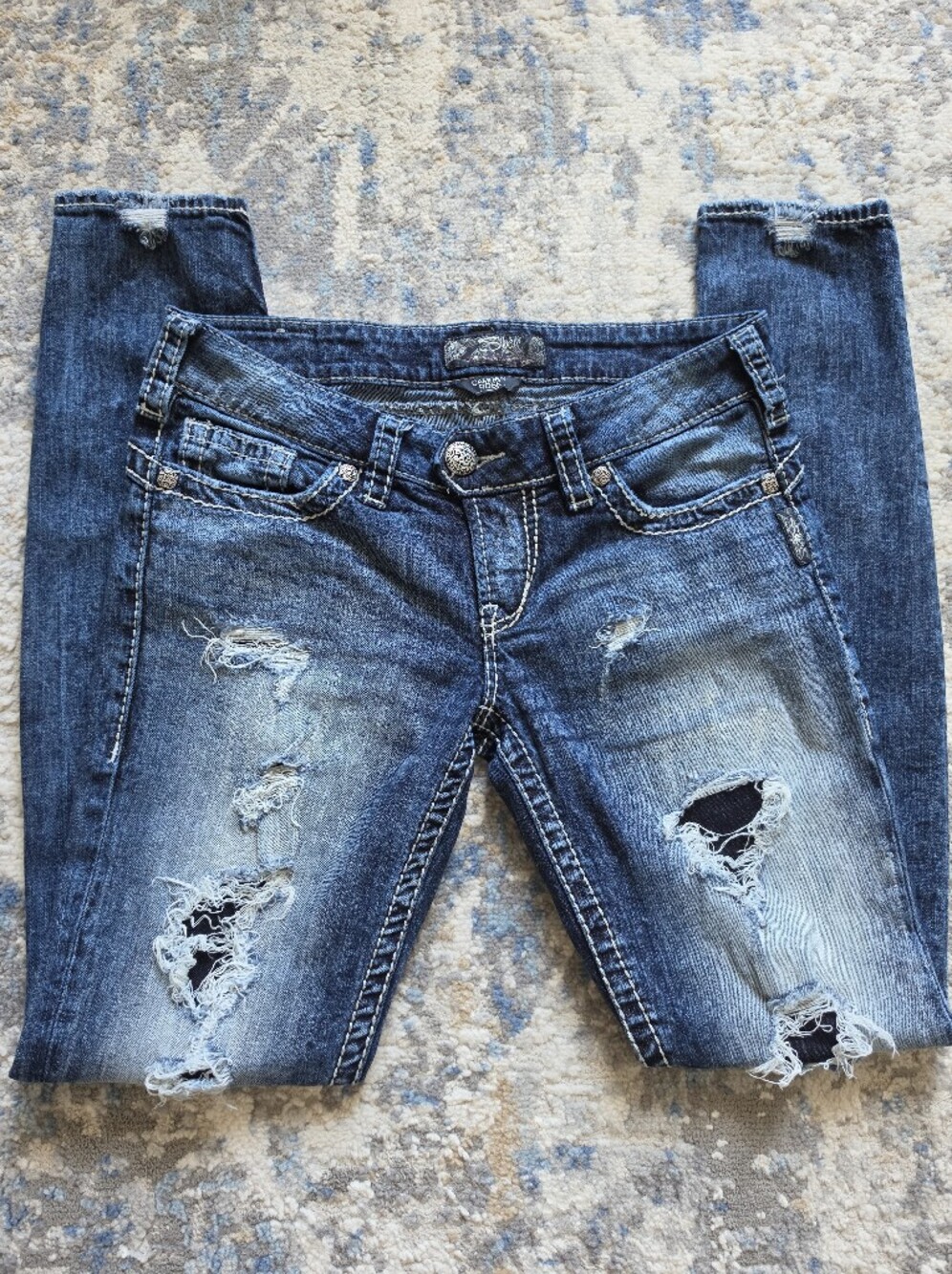 Silver Jeans Camden Rose Size 28